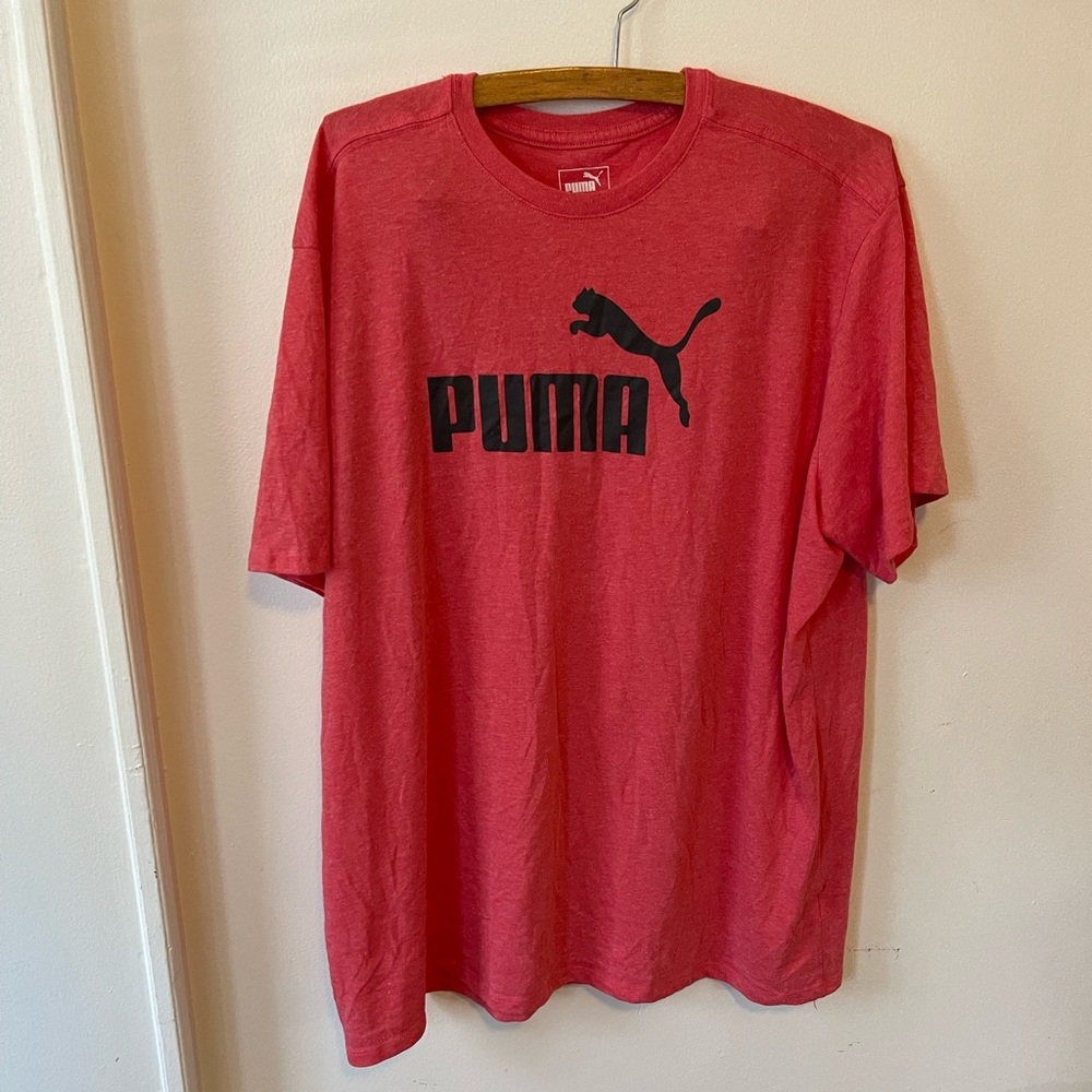 Mens Salmon PUMA T-shirt